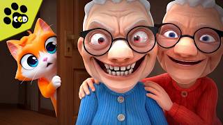 Granny Has A Secret Evil Sister In I Am Cat VR!