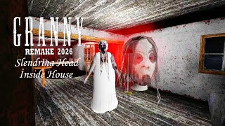 Granny Remake 2026 Slendrina Head İnside House | Full Gameplay