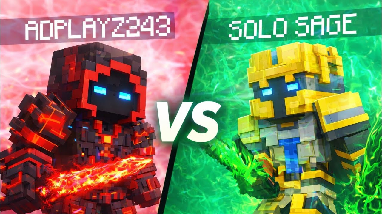 Intense Minecraft PVP gameplay with survival fights, clutch moments and pure combat action