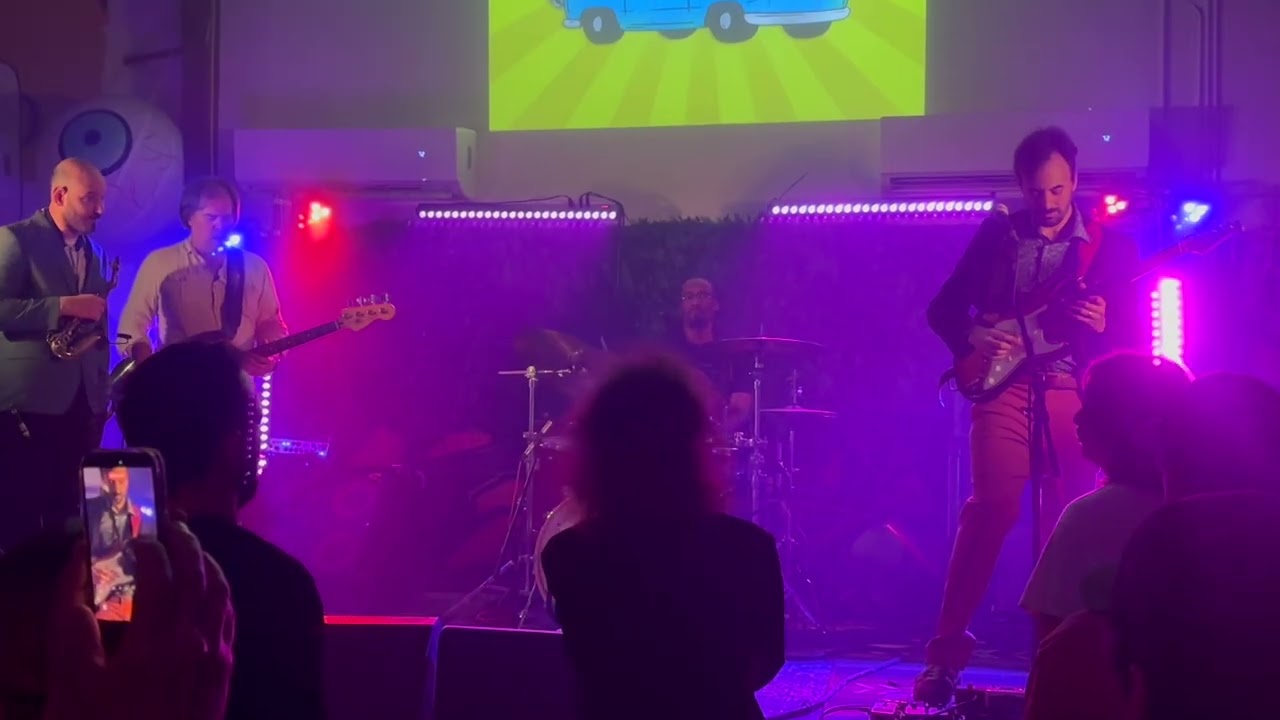 Progressive jazz rock band Marbin from Chicago, play 