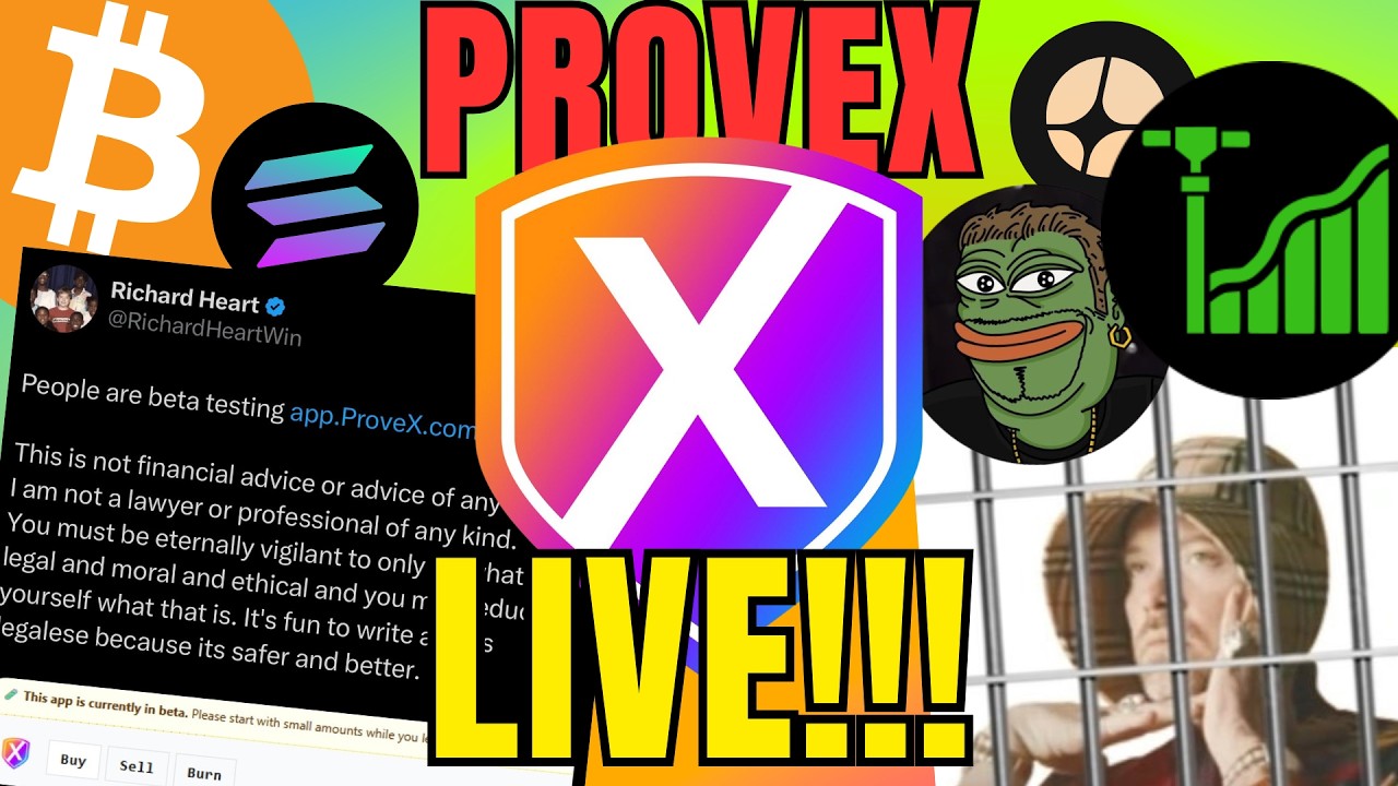 ProveX в прямом эфире!!! Токен скоро появится???