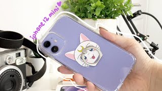 *Aesthetic* Unboxing iPhone 12 mini *purple*🍎Finally for mini hands! 아이폰12 미니 퍼플 개봉기, 얼~마나 예쁘게요?