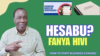 Jinsi Ya Kuandika Ripoti Ya Mapato Na Matumizi Kwa Urahisi