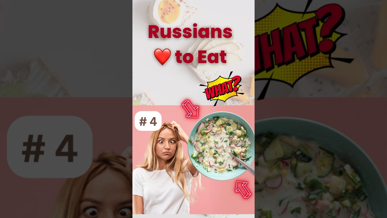 Russians love this weird food! 