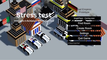 Bad Empires | Stress Test 2000 Units | Unity