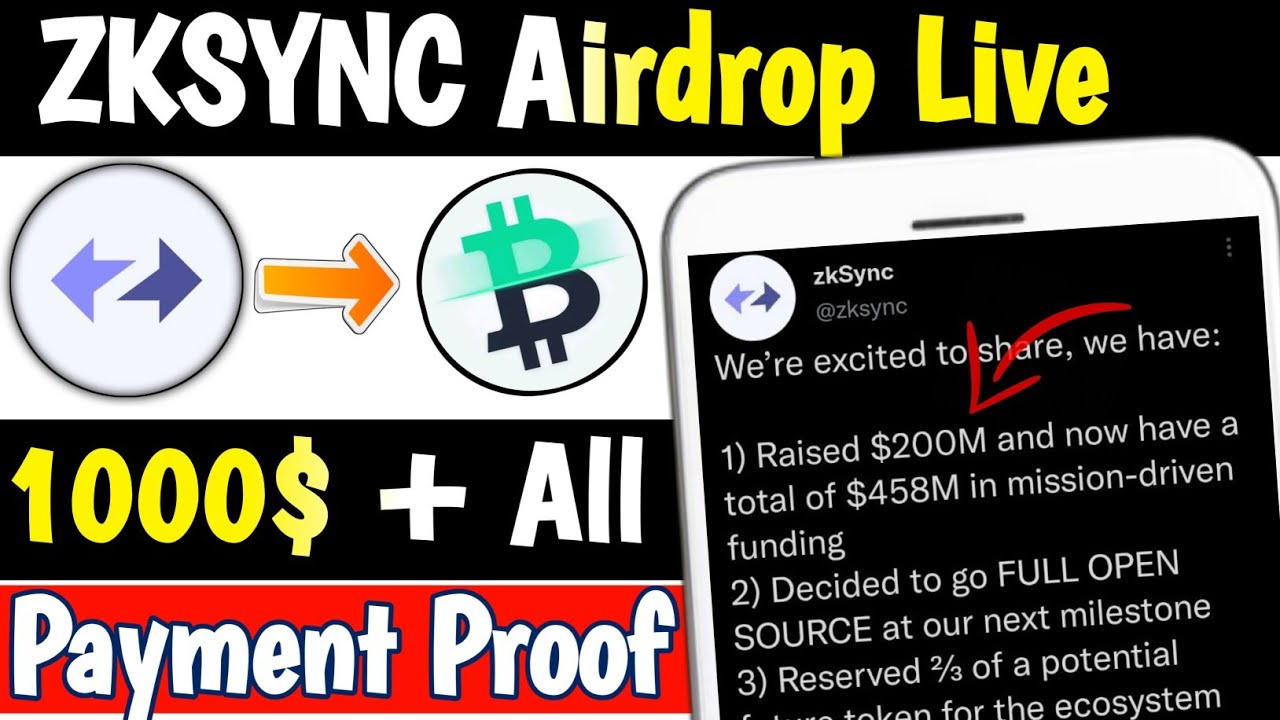 zKSync Upcoming Airdrop 🎁 Testnet Demo No Investment - Hindi 🤑 1000