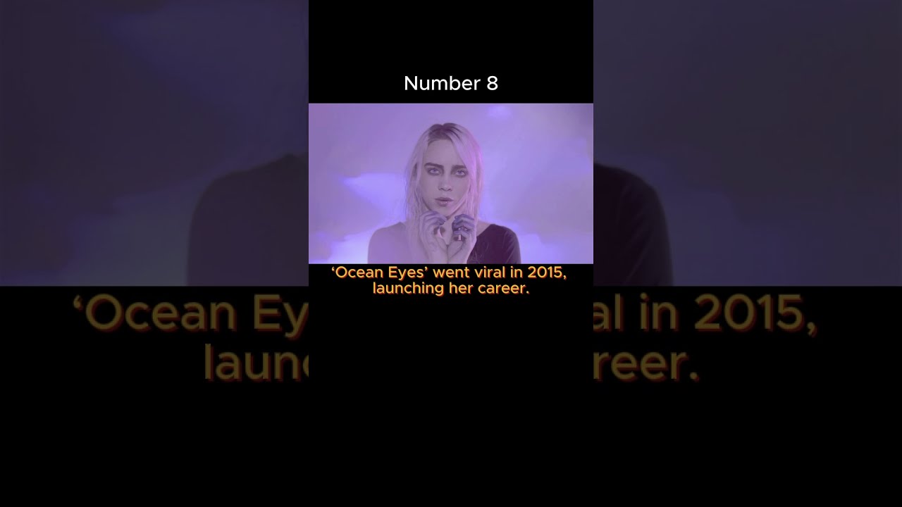  Top 10 Evolution Of Billie Eilish In 30 Seconds Shorts