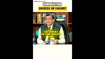 UPSC Interview Question😱 : Was Demonetization a Success or Failure? #upsc #ias #shorts #shortsfeed