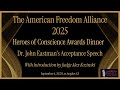 Heroes of Conscience 2025 - Dr John Eastman: Hineini Award Acceptance Speech