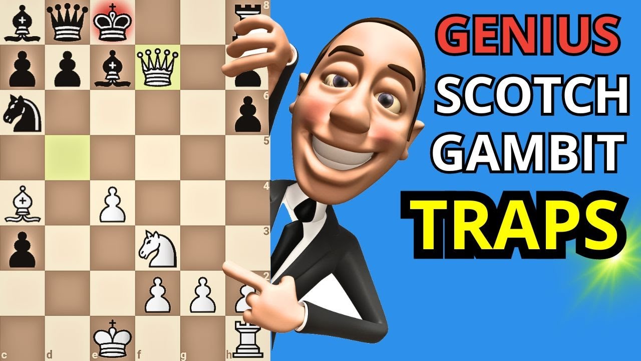 Finest Traps in the Scotch Gambit Ever Seen! 80% Win Rate