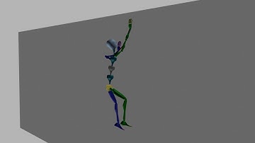 Game Animation - Locomotion Human Climb Wall Hang 2 ( 3ds Max and Maya Climb System )