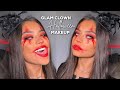 Easy Glam Clown Halloween Makeup Tutorial