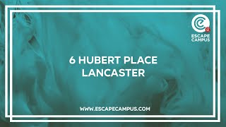 6 Hubert Place, Lancaster - 6 Bedroom Fully En-Suite Student Accommodation from Escape Campus.