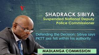 LIVE | Lieutenant General Shadrack Sibiya back on the stand amid heightened examination