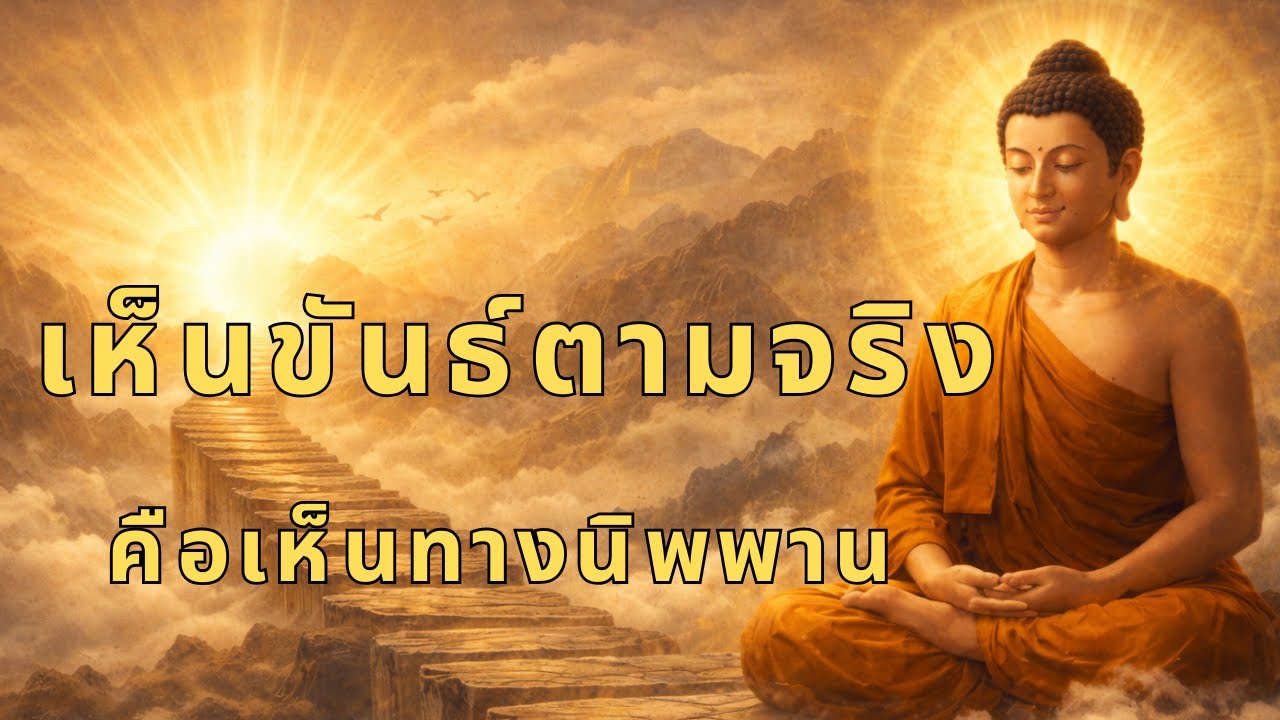 บรรลุธรรม…เพราะเห็นขันธ์ 5 ตามความเป็นจริง