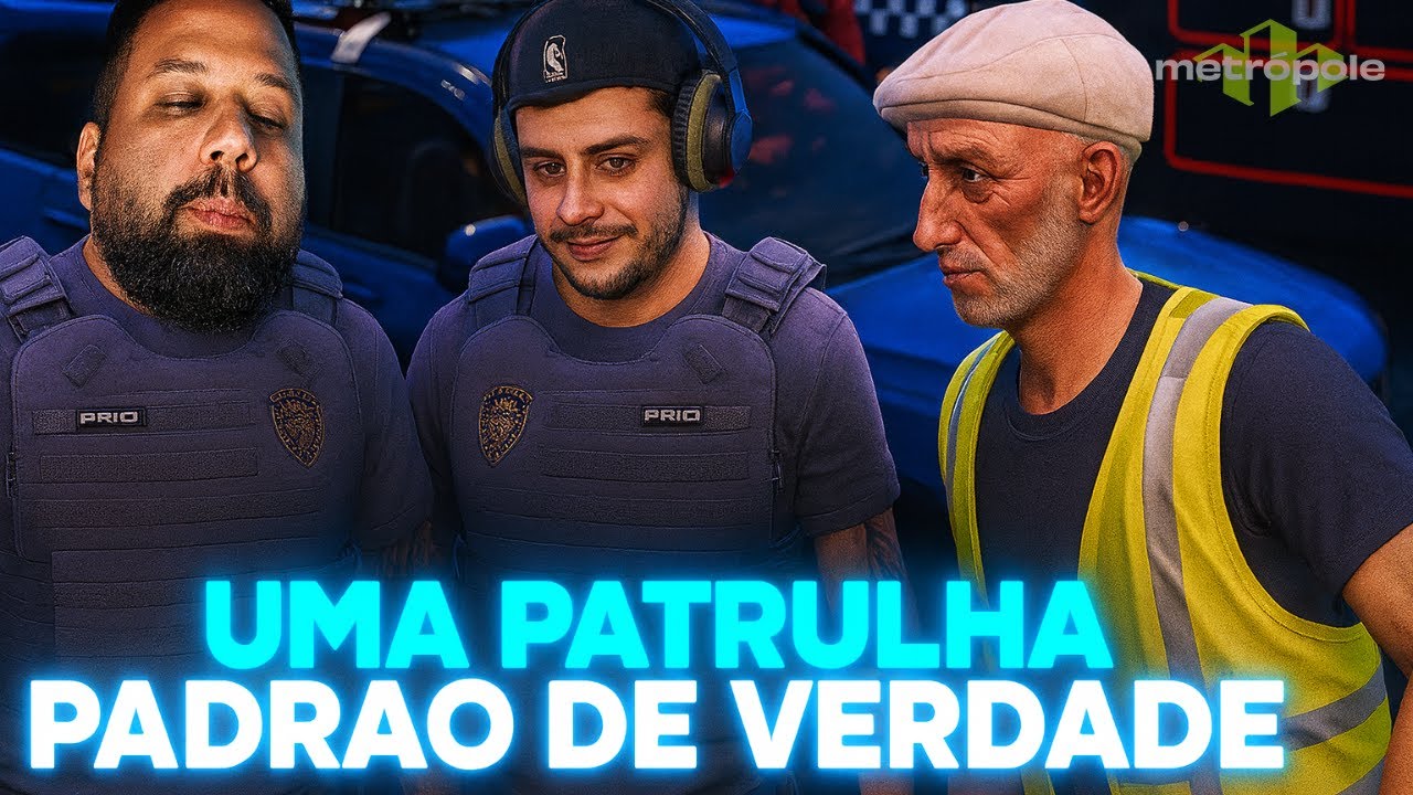 CORONEL, GABE E SEU TOM EM UMA PATRULHA PADRÃO | METRÓPOLE RP