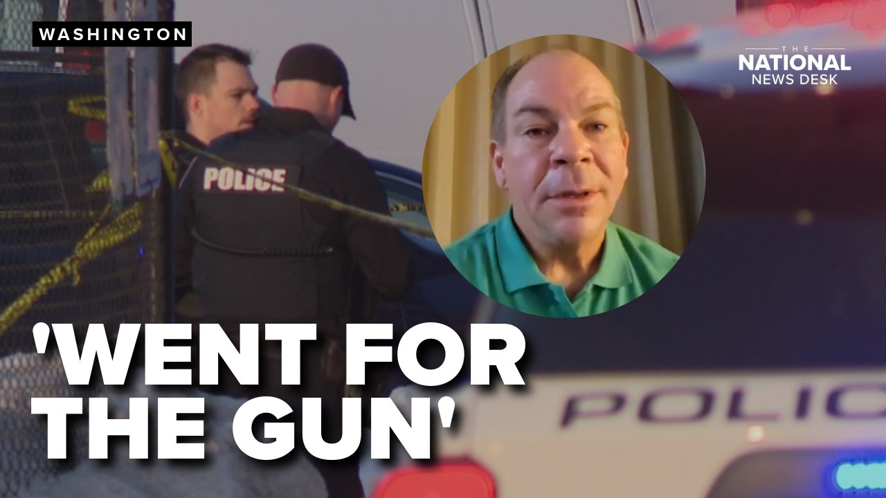 How did a Good Samaritan confront the hockey rink shooter in Rhode Island