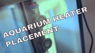 saltwater aquarium heater placement: Best heater placement for stable reef tank temperature