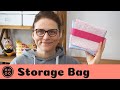 Storage Bag nähen / kostenloses Schnittmuster