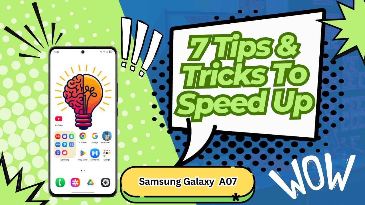 7 Proven Tips & Tricks To Speed Up Samsung Galaxy A07 Fast & Smooth!