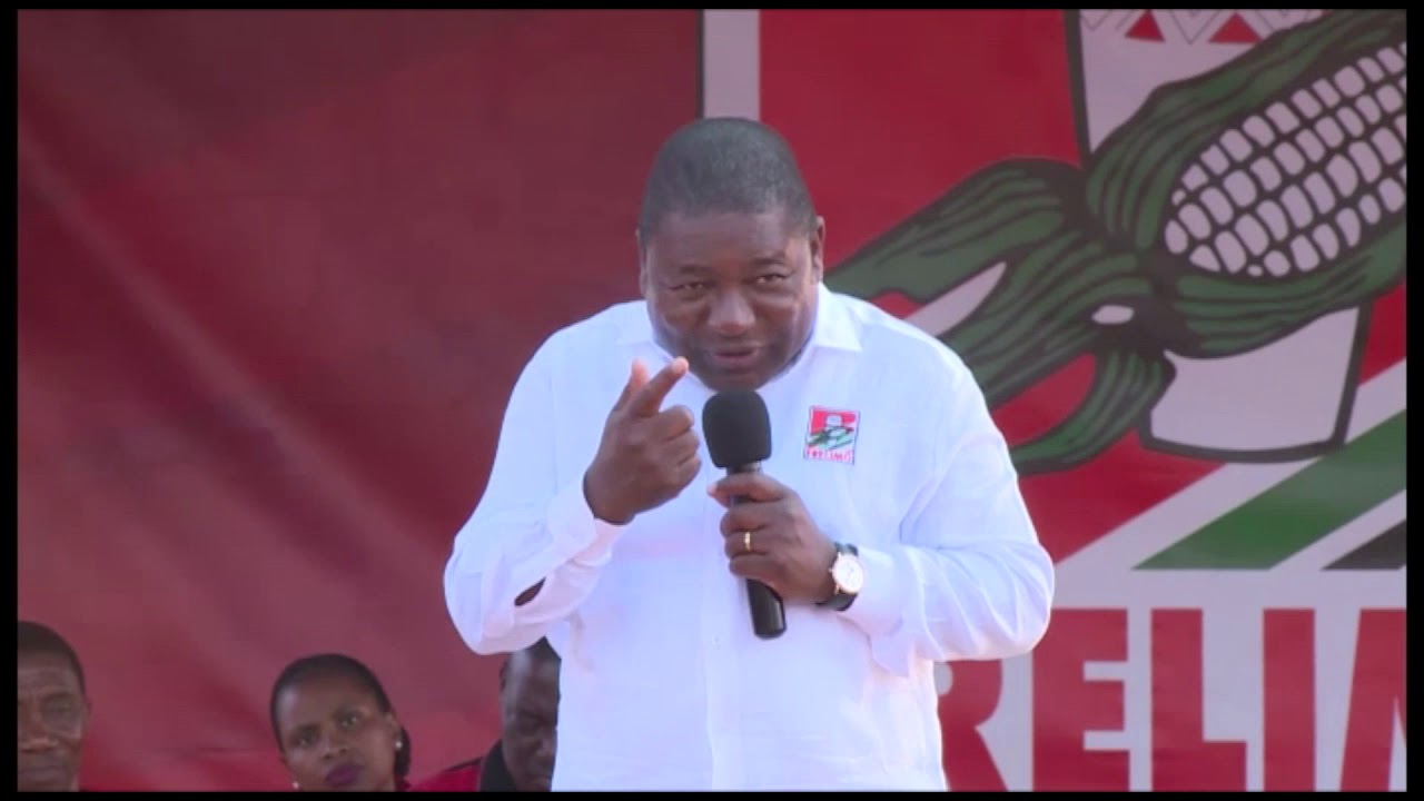 FILIPE NYUSI NA PROVÍNCIA DE CABO DELGADO