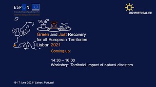 Workshop: Territorial impact of natural disasters