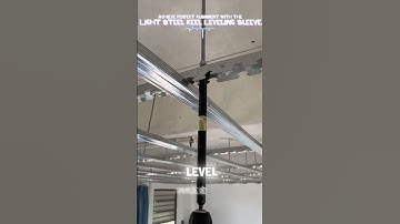 "Achieve perfect alignment with the Light Steel Keel Leveling Sleeve."