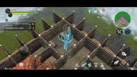 Epic Bot Raid with lot of planks #frostborn #solo #f2p