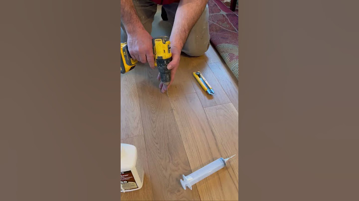injection glue for hardwood floor repair