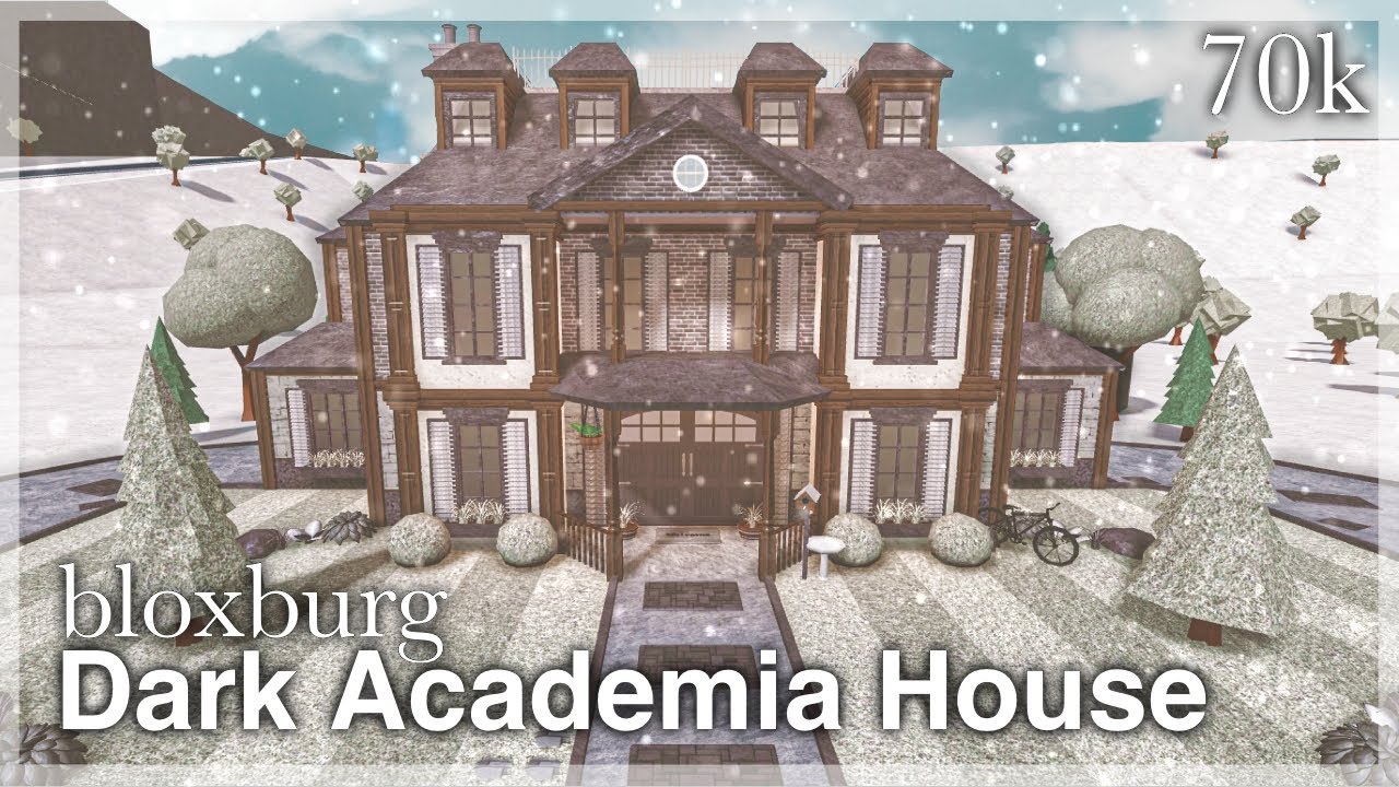 Featured image of post Bloxburg Dark Academia Mansion