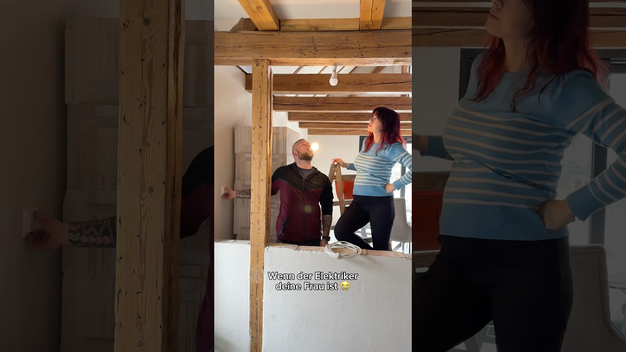 Technologia 🫣 Wenn der Elektriker deine Frau ist ⚡️