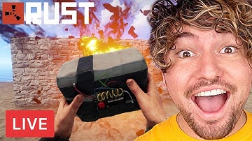 the greatest SURPRISE raid on RUST ever... (hilarious)