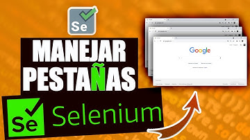 PESTAÑAS con SELENIUM WebDriver [PASO A PASO] | Tutorial de Selenium WebDriver