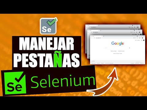 Video: ¿Cómo creo una nueva pestaña en selenium?