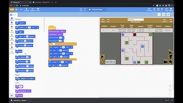 VEXcode VR Letter Maze Level 1