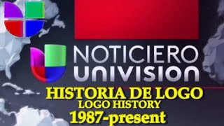 noticiero univision historia de logo/logo history