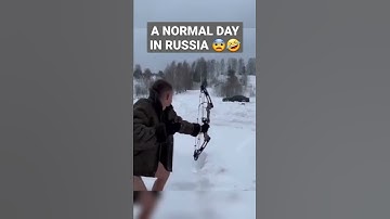 Thumbnail of Another Normal Day In Russia! #russia #crazy #shorts