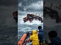 The ocean showed its real power… 🌊🚢💥