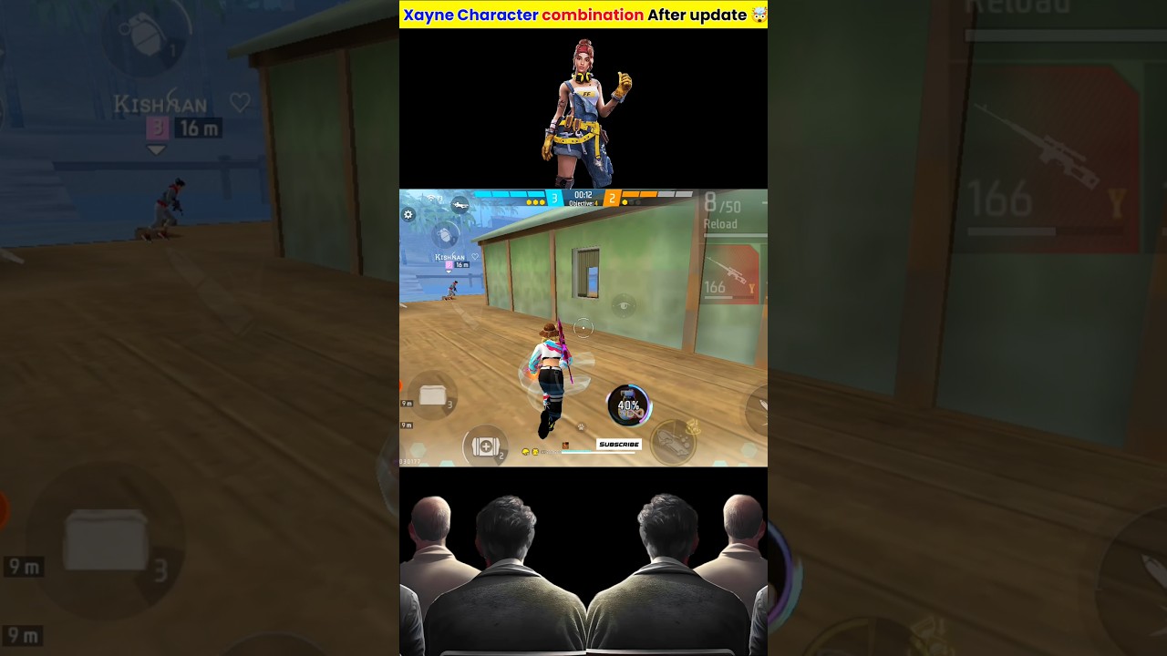 Xayne Character combination🤯After update Xayne Character combination tips and tricks😲