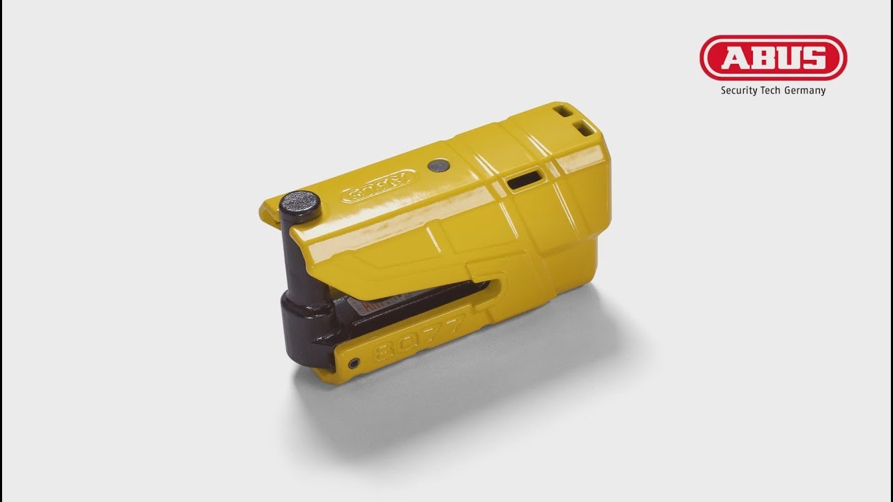 Product News Abus 8008 Disc Lock Youtube