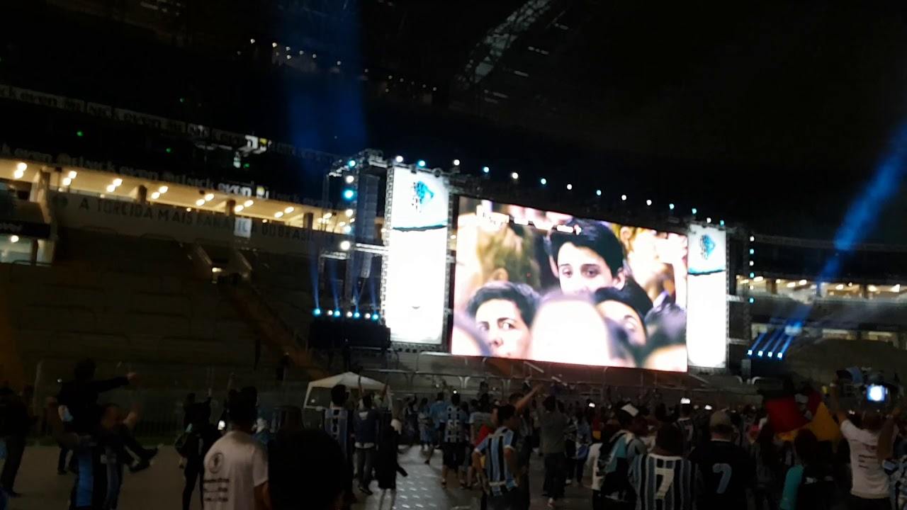 Lanús 1 X 2 Grêmio - Arena - Minutos finais