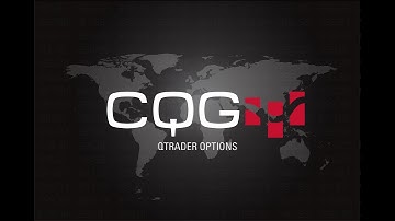 CQG QTrader Options