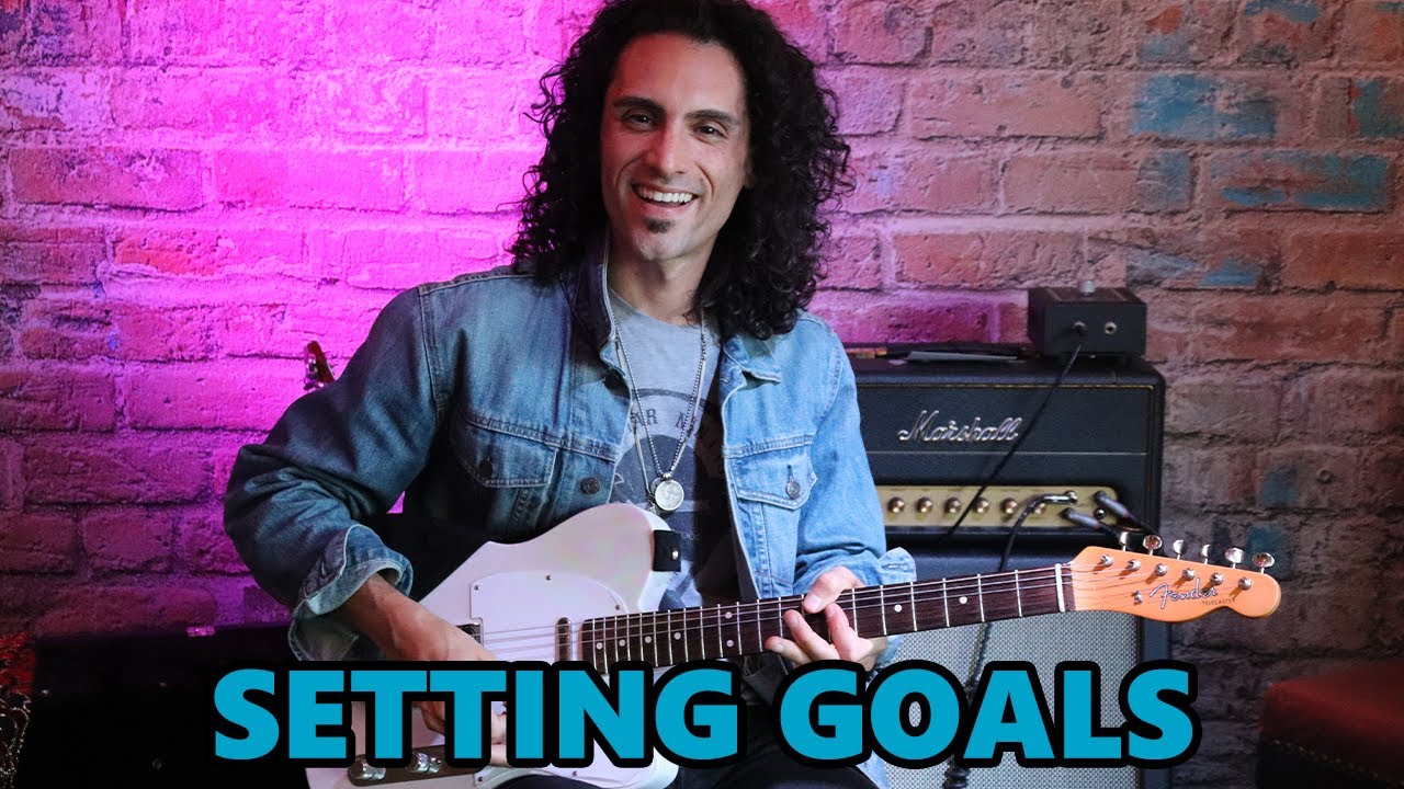 How to set GOALS to IMPROVE your GUITAR PLAYING!! - YouTube