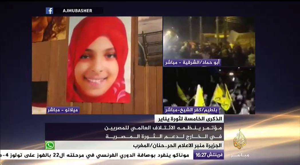 مؤتمر ينظمه الائتلاف العالمي للمصريين في الخارج لدعم الثورة المصرية