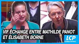 Rejet du projet de loi immigration : échange électrique entre Mathilde Panot et Élisabeth Borne