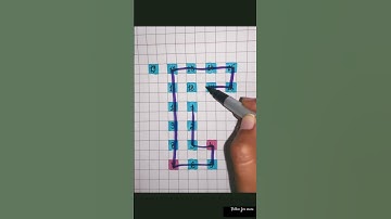 Draw the checkered path with numbers,,⁉️ #games #trendingshorts #funny