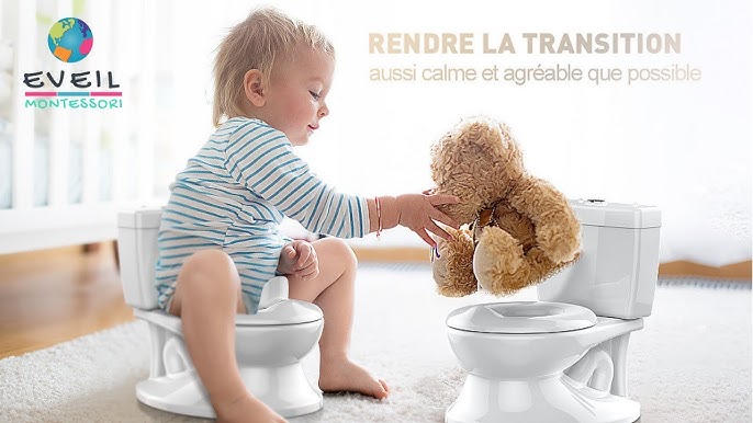 Mini toilette bébé au design ingénieux