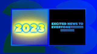 First Video Of 2023 Excited News To Everyone Sfc
