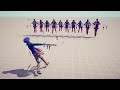 10x SWORDCASTERS vs EVERY UNIT - Totally Accurate Battle Simulator