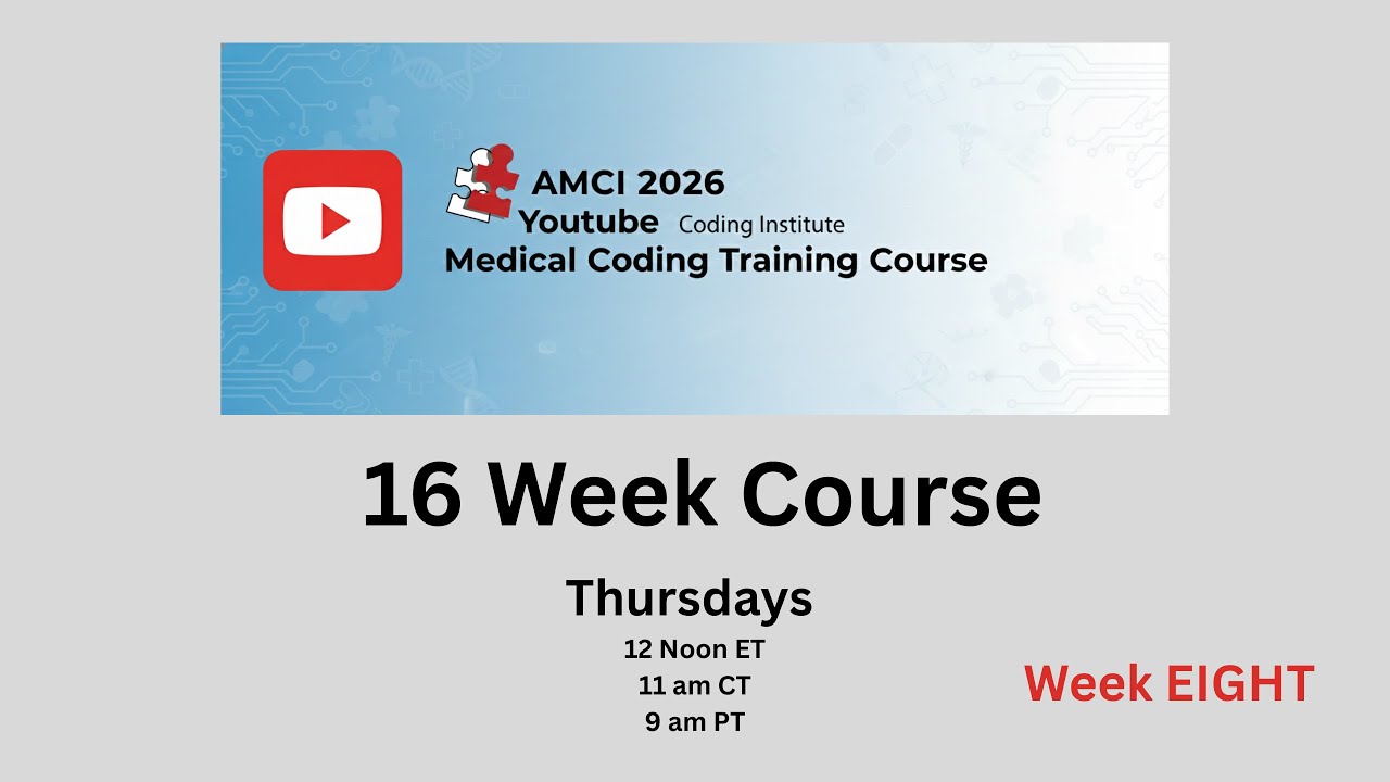YouTube Guided Course Week 8